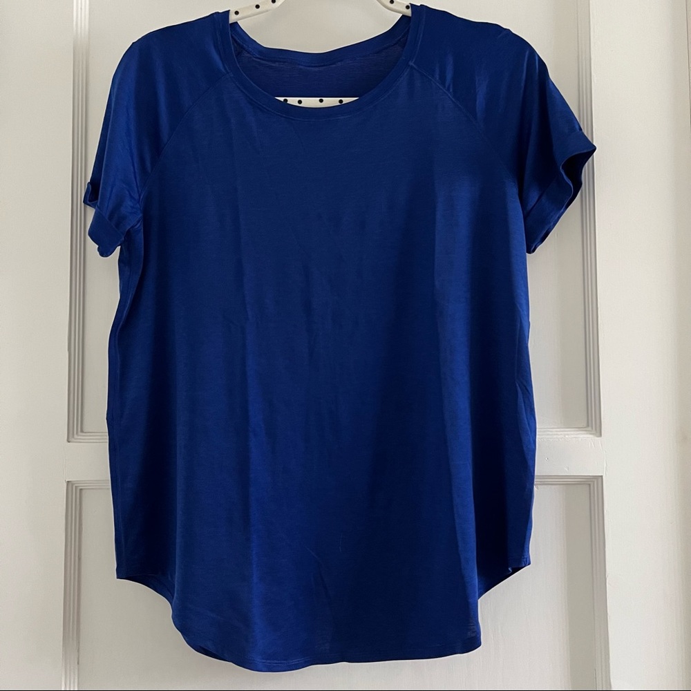 Lululemon Open Up Tie Back Tee